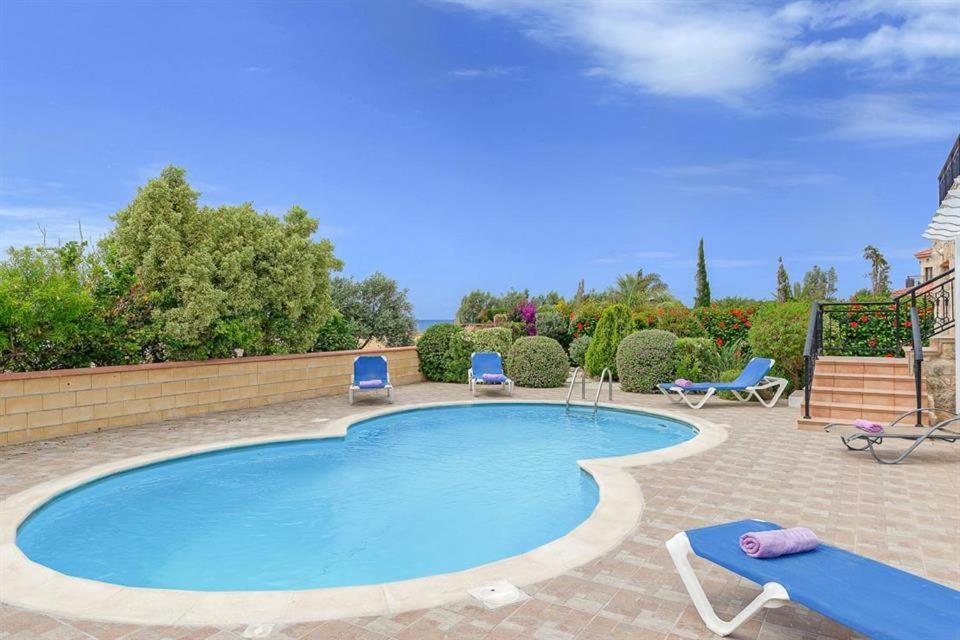 Argaka Beachfront Villa Пафос Экстерьер фото